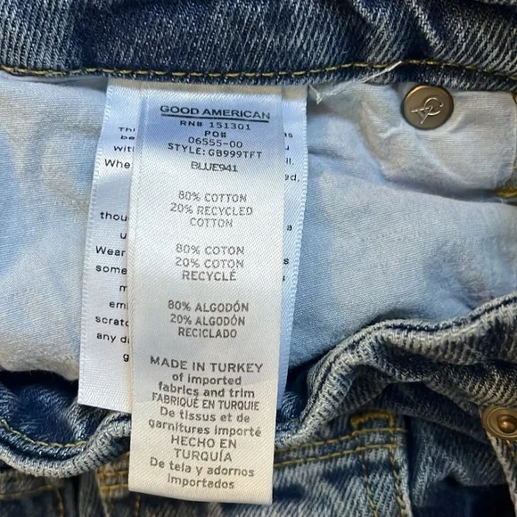 Good American Straight Leg Split Hem - Picture 10 of 13